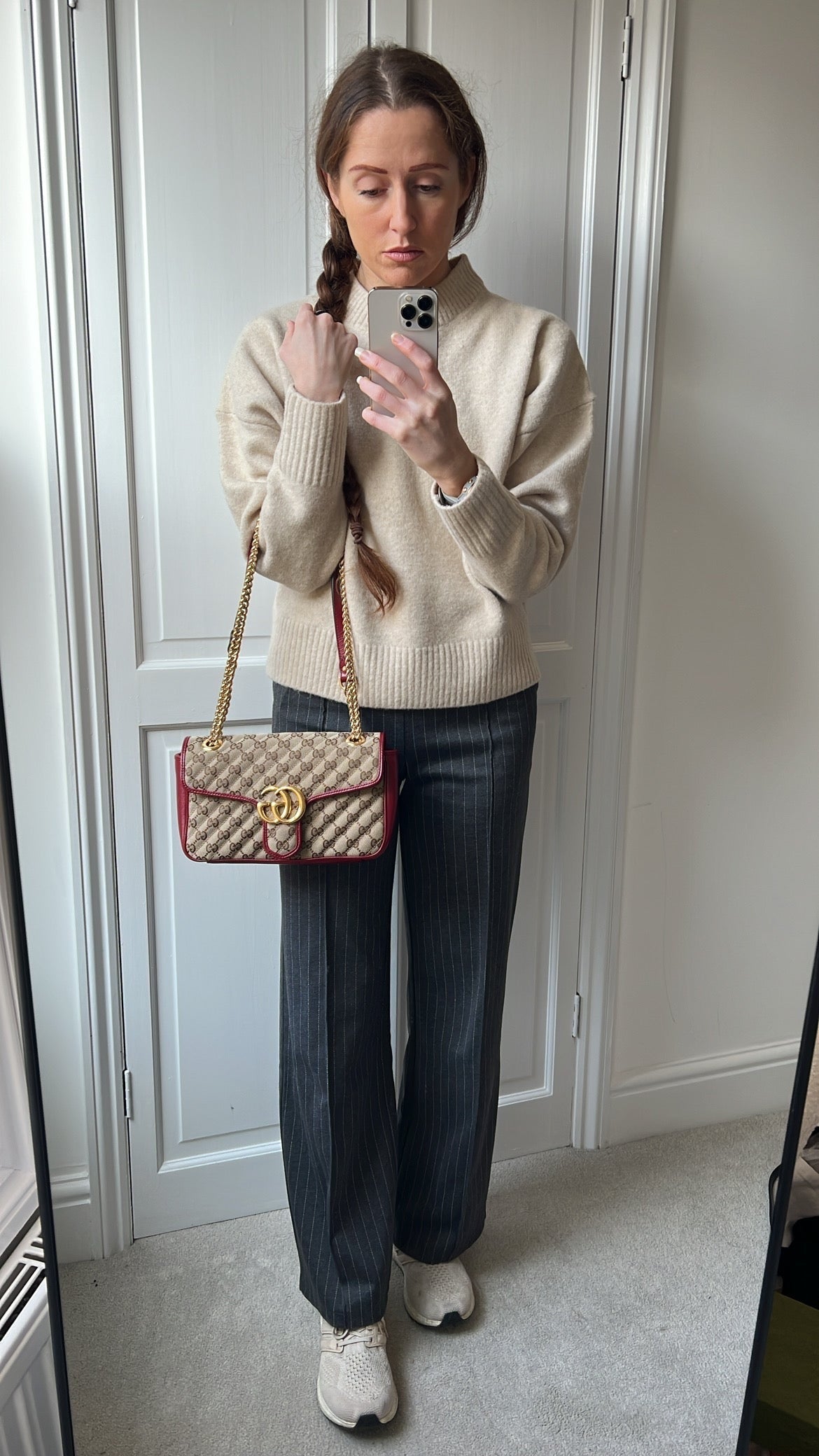Gucci GG Beige Marmont Small Shoulder Bag (RRP £1,570) - Product Image 2