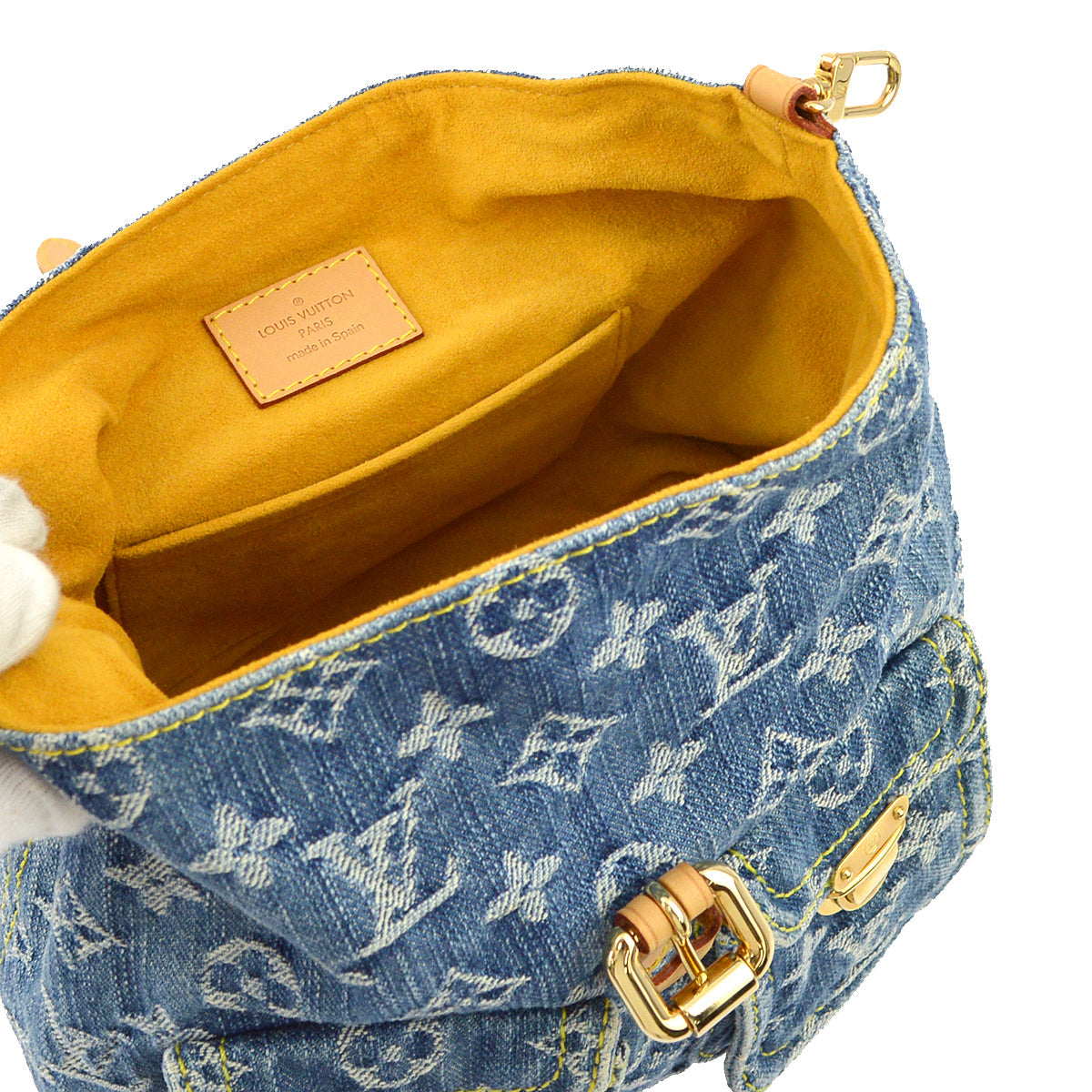 Louis Vuitton * Monogram Denim Sac a Dos PM
