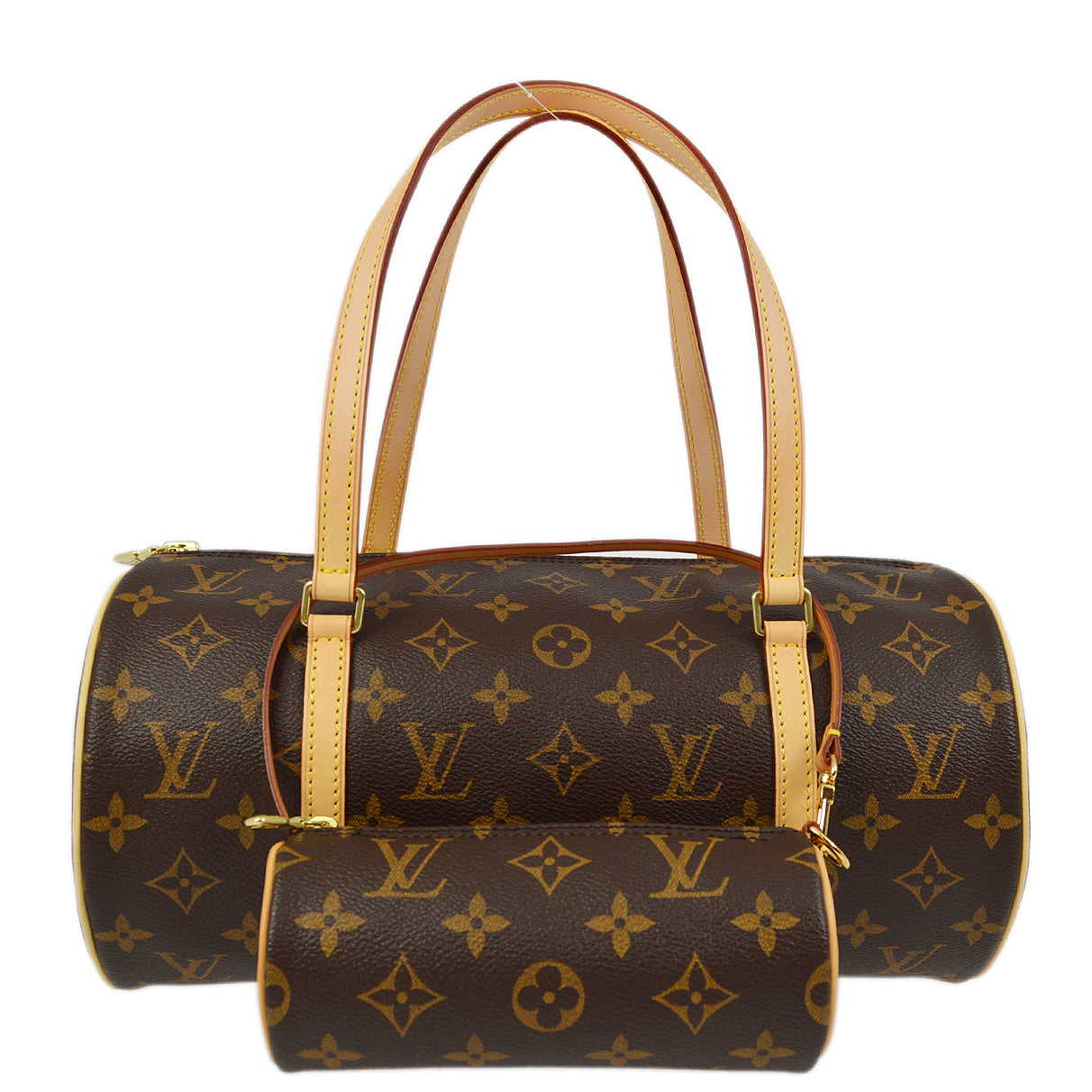 Louis Vuitton Monogram Papillon 30 Handbag in Brown