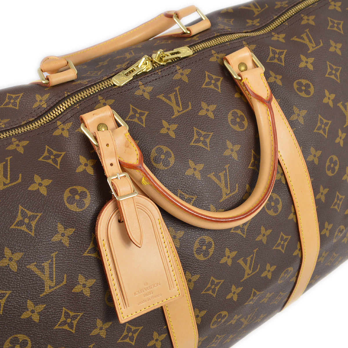 Louis Vuitton Monogram Keepall Bandouliere 60