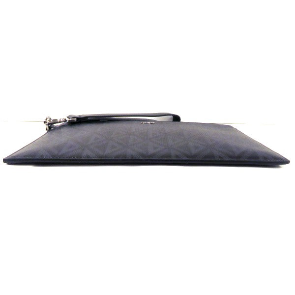 Dior DC Diamond Coated Canvas Clutch Bag