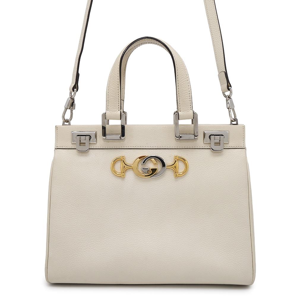 GUCCI Zumi 2wayHandbag Ivory569712 Leather | Studio Nafay