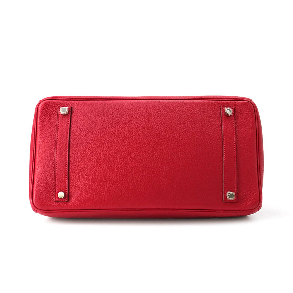 HERMES Birkin Rouge Casaque Taurillon Clemence Size 35 - Product Image 3