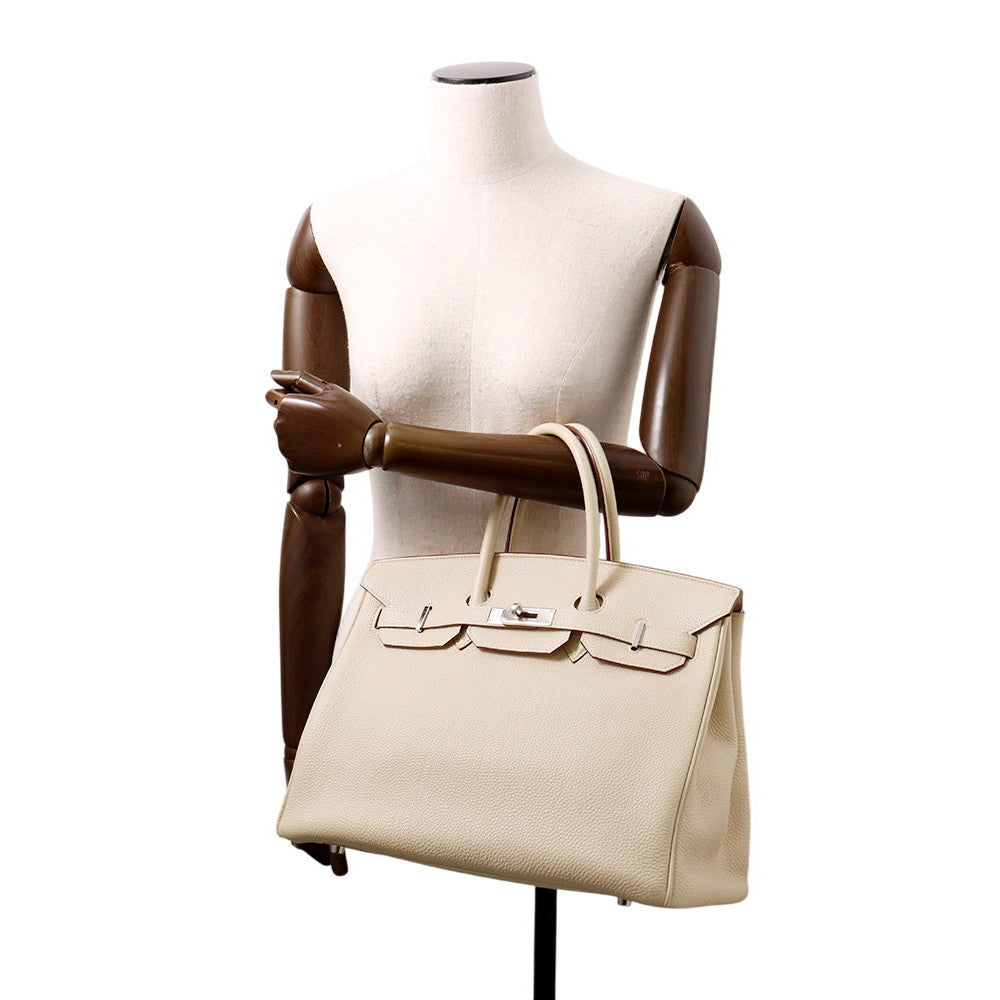 HERMES Birkin Parchement Togo Leather Size 35 - Product Image 4