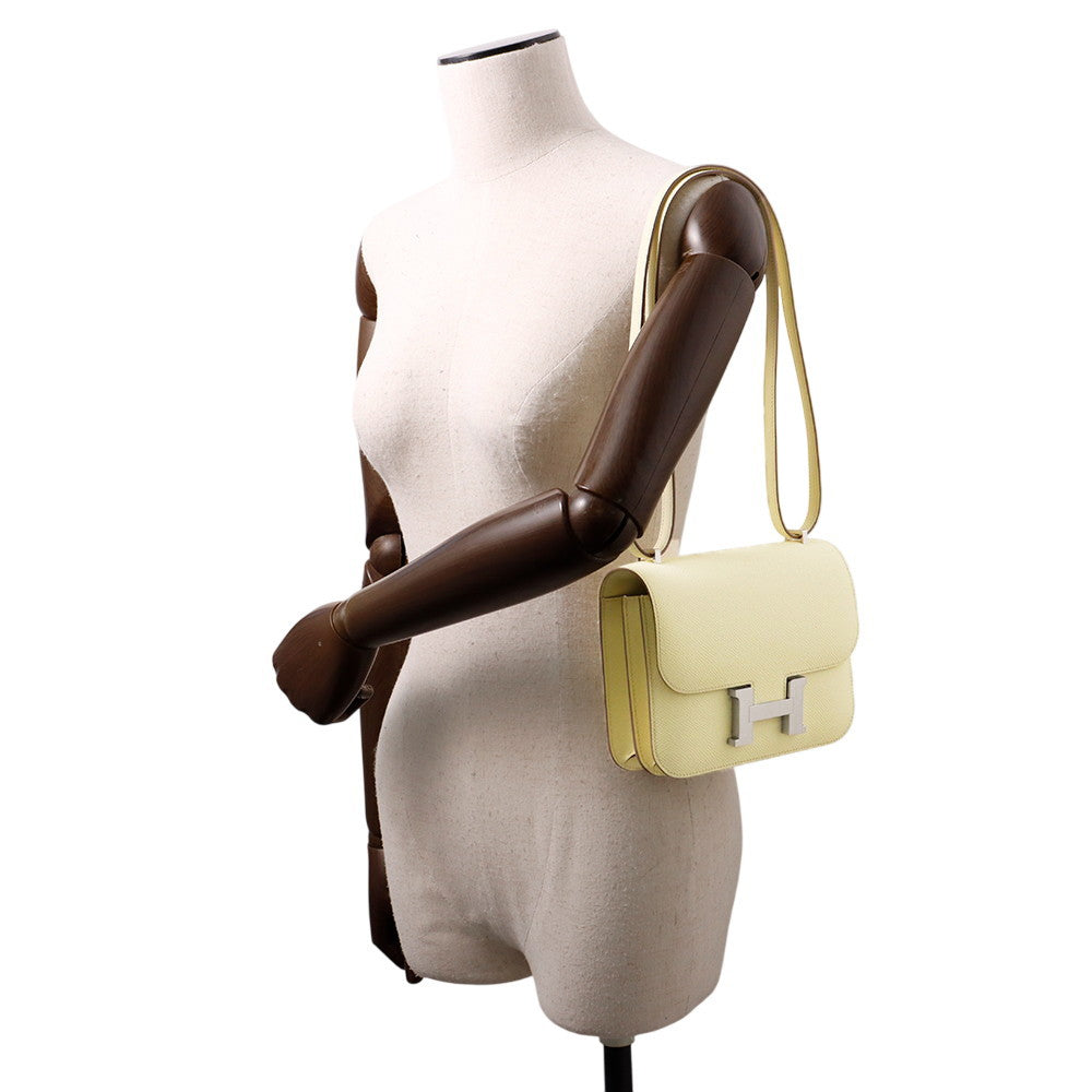 HERMES Constance 3 Miroir Jaune Milton Epsom Size Mini - Product Image 4