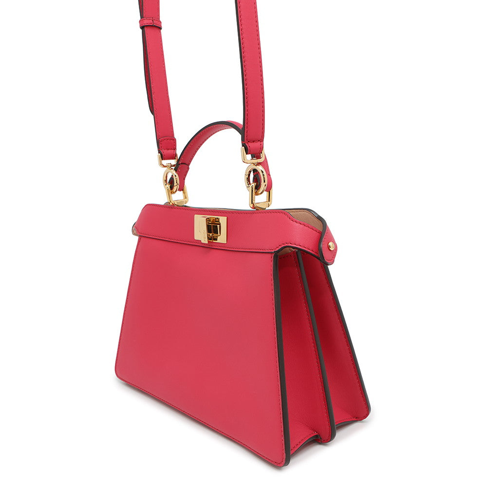 FENDI Peekaboo I see you Pink8BN327 Leather Size Small - Product Image 2