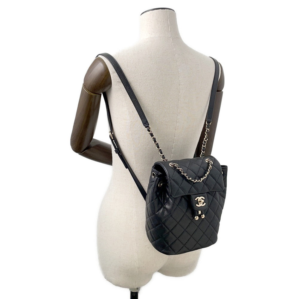 CHANEL Matelasse ChainBackpack BlackAS4058 Caviar Leather - Product Image 4