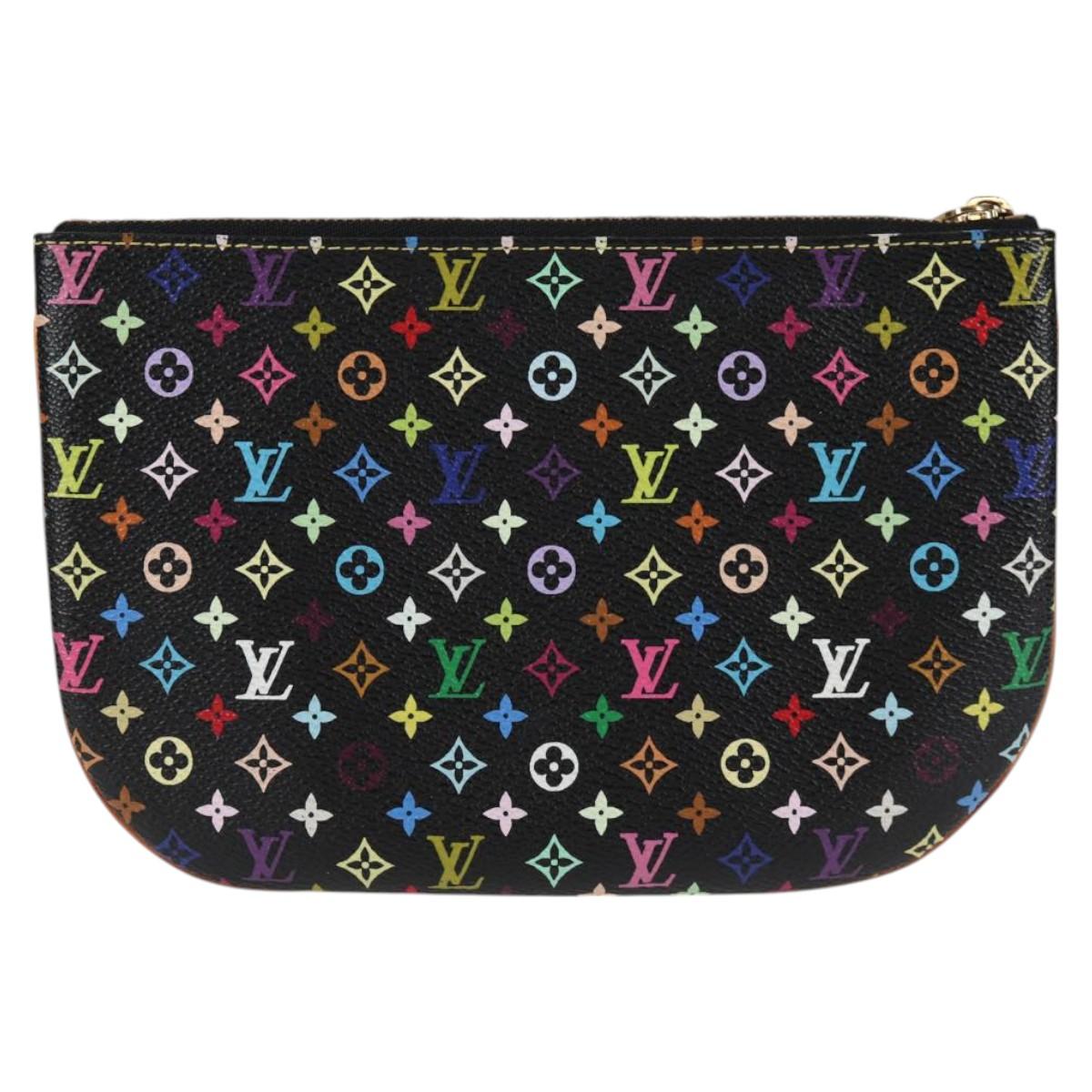 Louis Vuitton Pochette Black Canvas Clutch Bag ( ) - Product Image 2