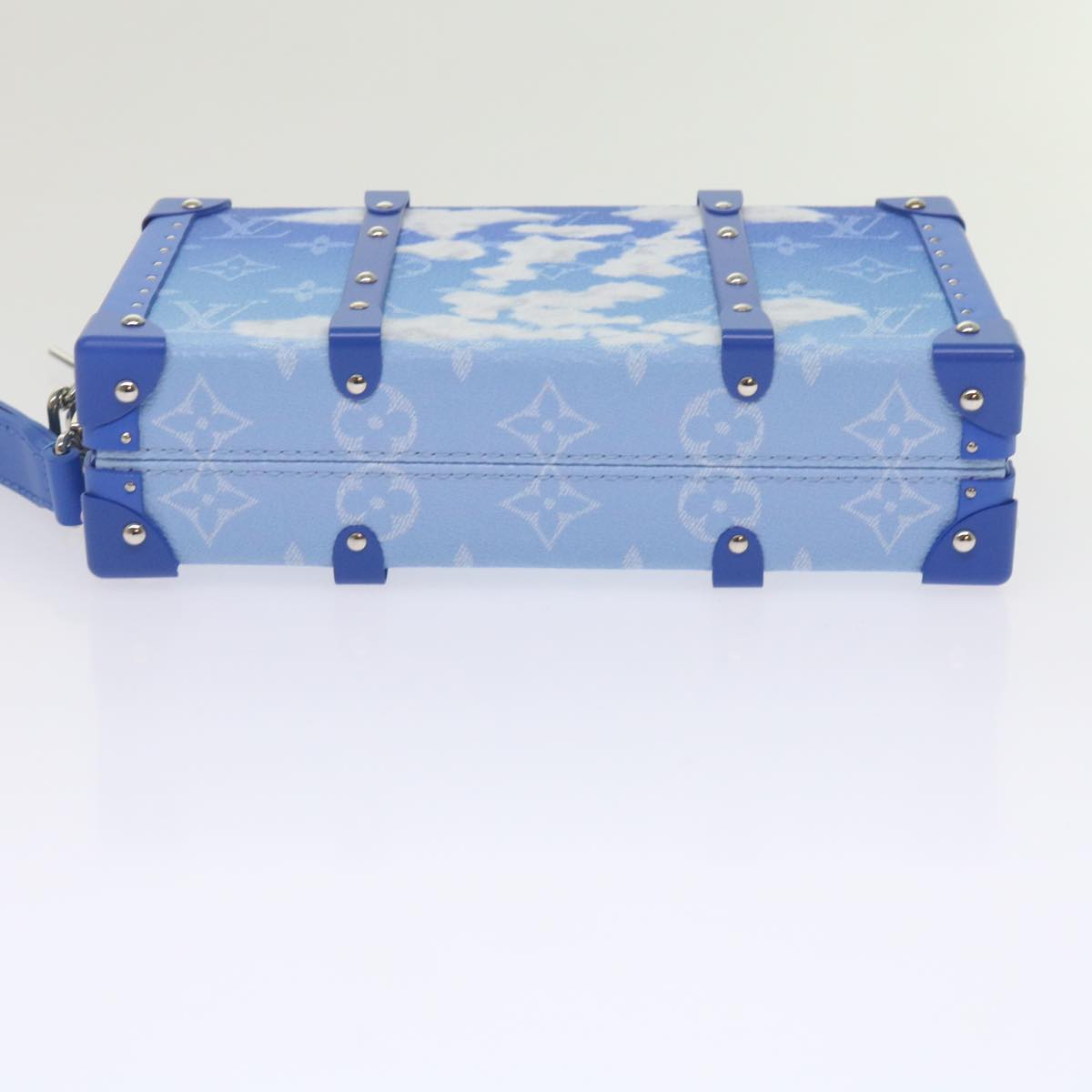 Louis Vuitton Blue Leather Clutch Bag ( ) - Product Image 3