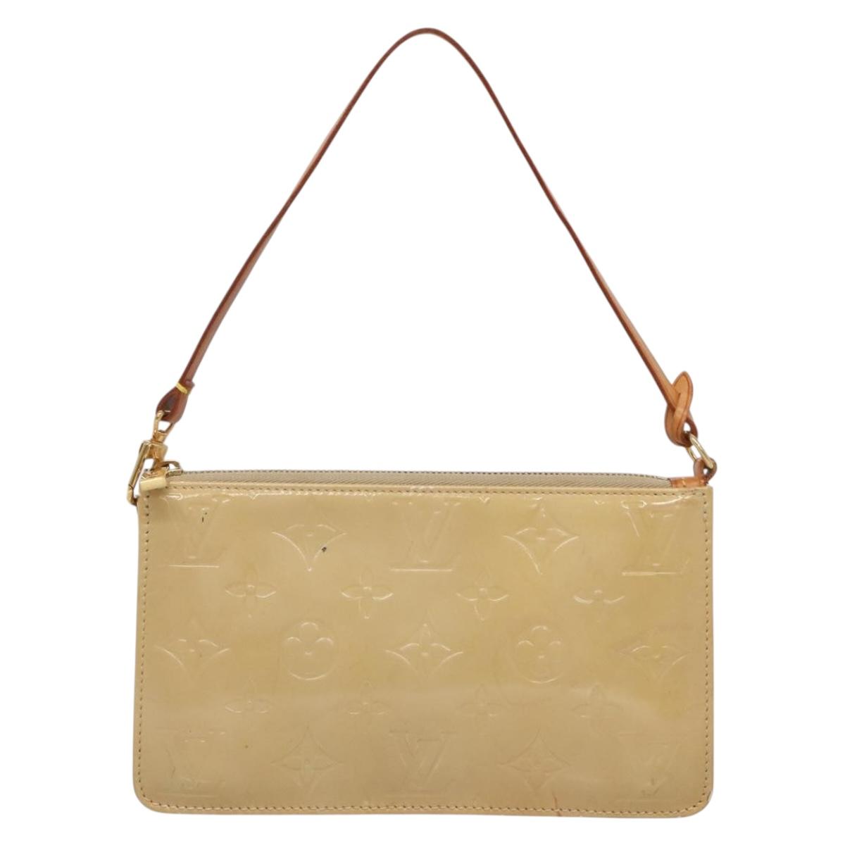 Louis Vuitton Lexington Beige Patent Leather Clutch Bag ( ) - Product Image 2