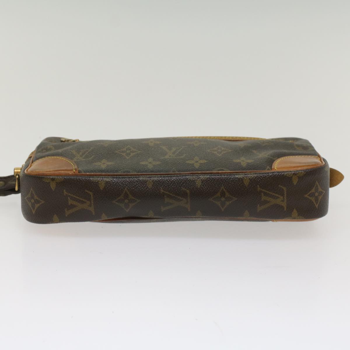 Louis Vuitton Marly Dragonne Brown Canvas Clutch Bag ( ) - Product Image 3