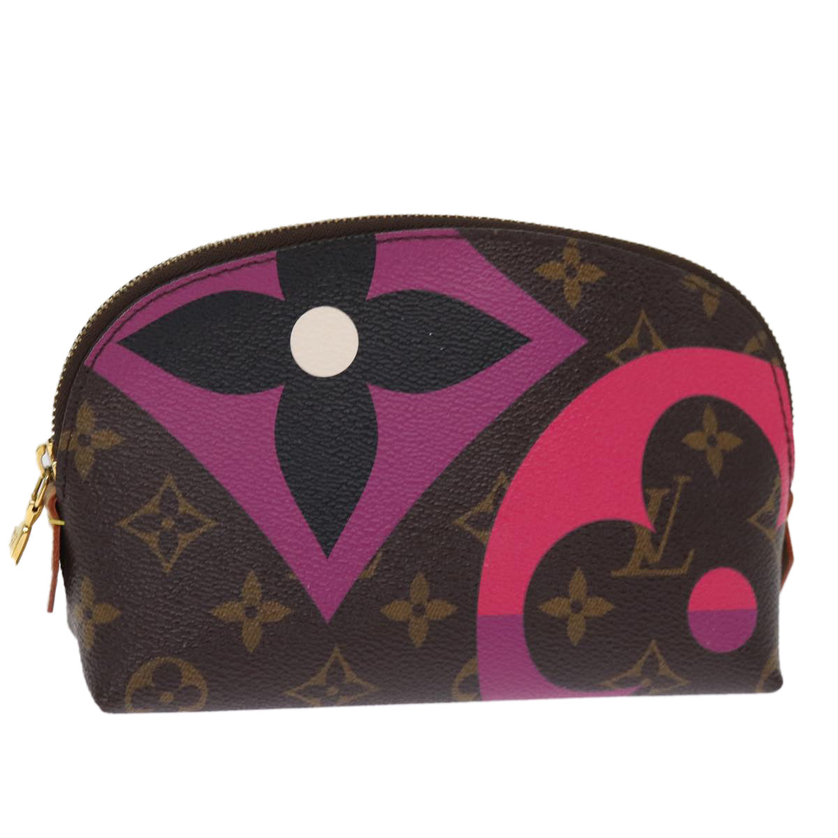 Louis Vuitton Game On Brown Canvas Clutch Bag ( ) | Studio Nafay