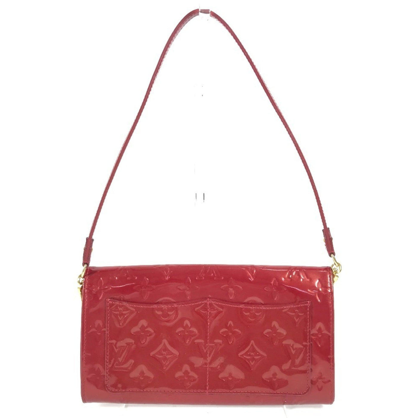 Louis Vuitton Pomme D'amour Red Color Monogram Vernis Canvas Clutch Bag Shoulder Bag ( ) - Product Image 2