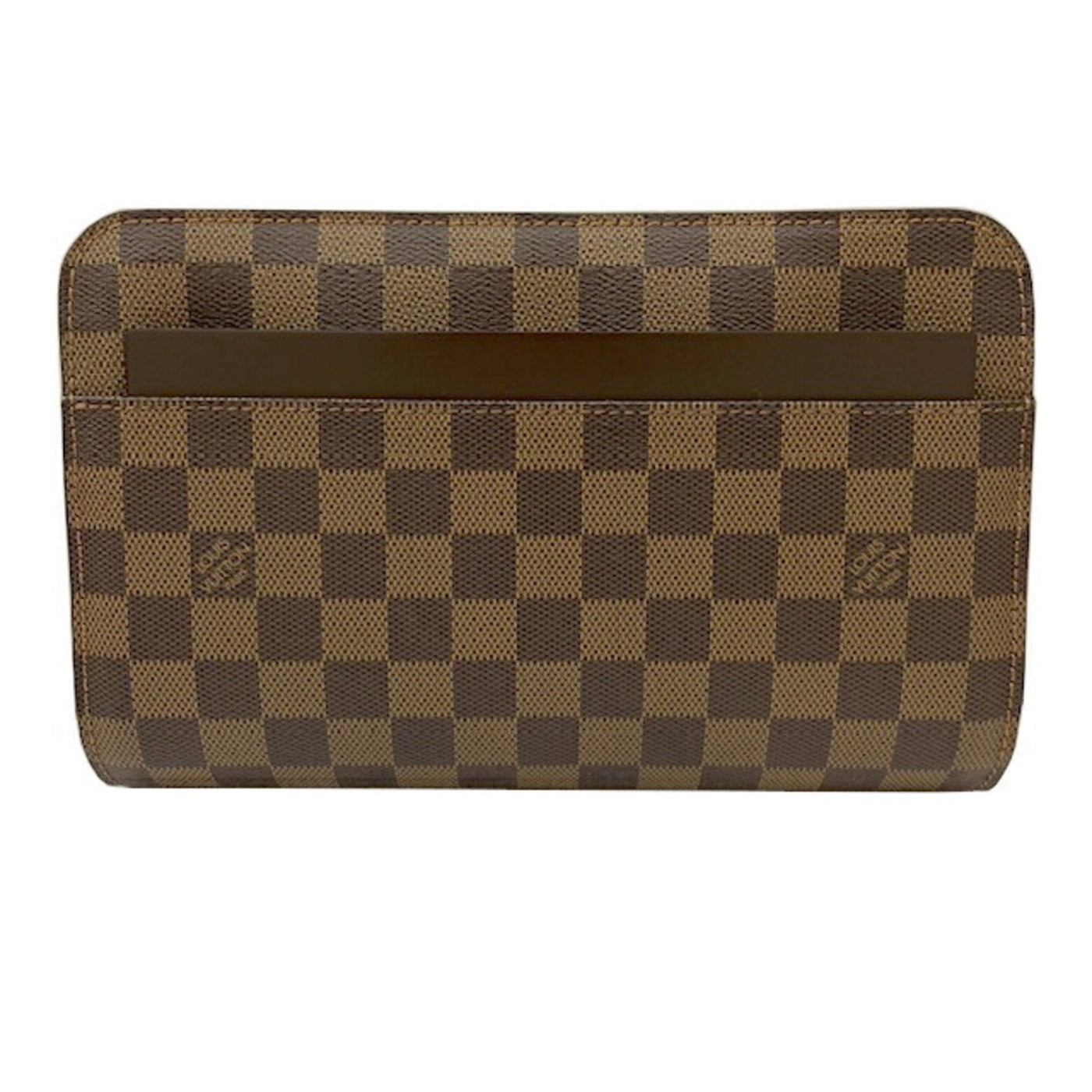 Louis Vuitton Brown Damier Canvas Damier Canvas Clutch Bag ( ) | Studio Nafay