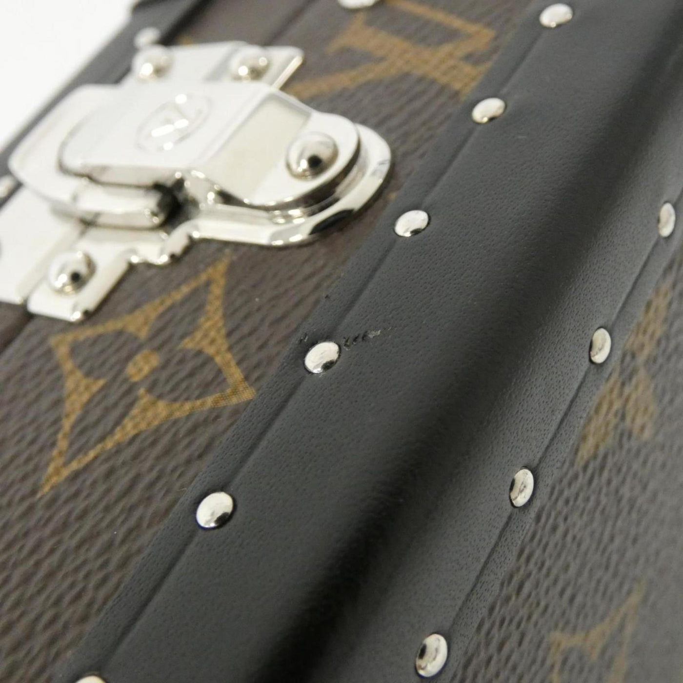 Louis Vuitton Marron Monogram Macassar Coated Canvas Clutch Bag Shoulder Bag ( ) - Product Image 3