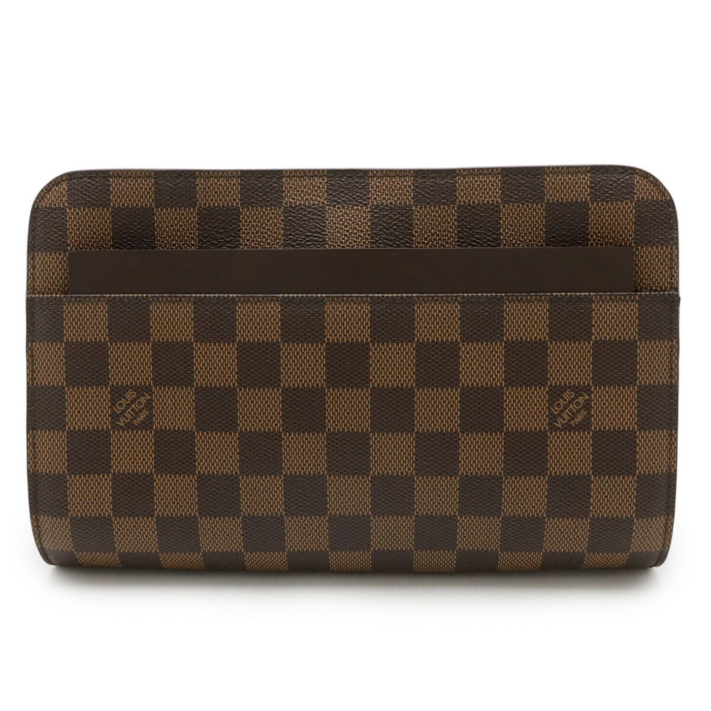 Louis Vuitton Damier Brown Damier Canvas Pvc Clutch Bag ( ) | Studio Nafay