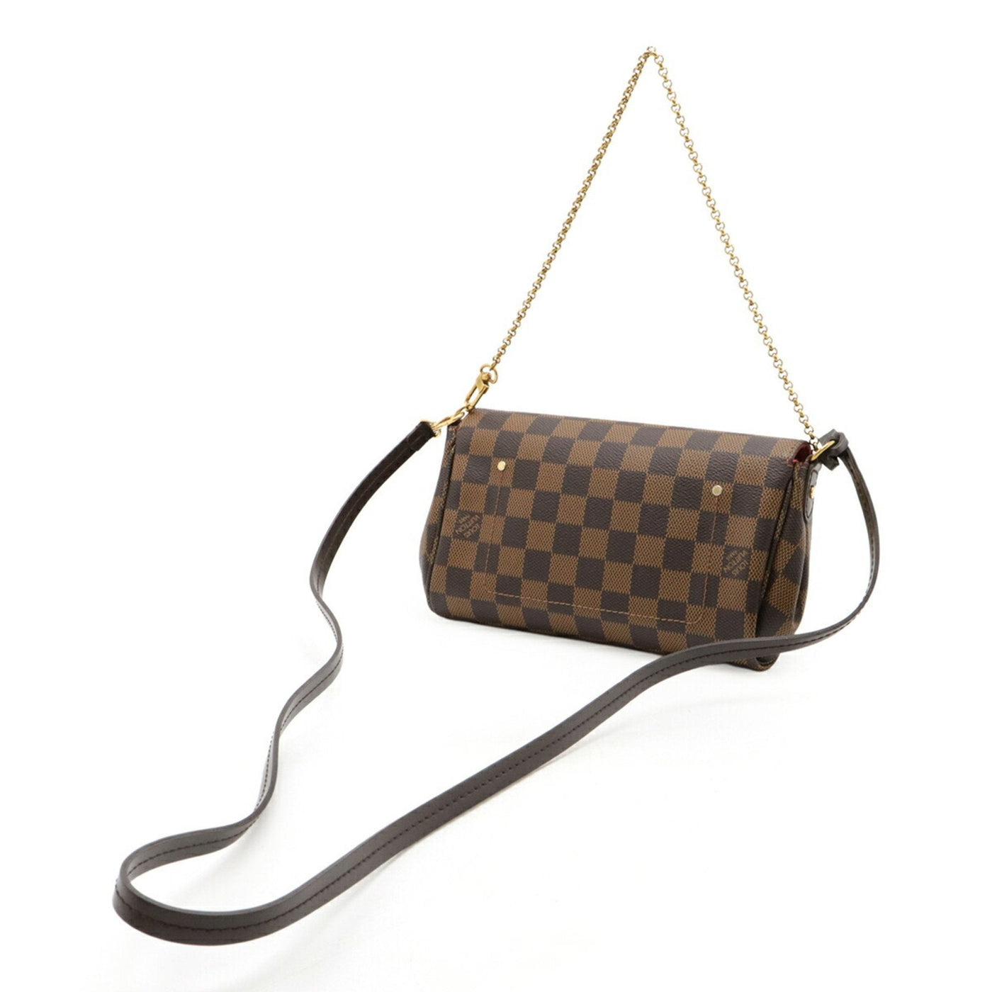 Louis Vuitton Brown Damier Canvas Pvc Clutch Bag Pouch Shoulder Bag ( ) - Product Image 3