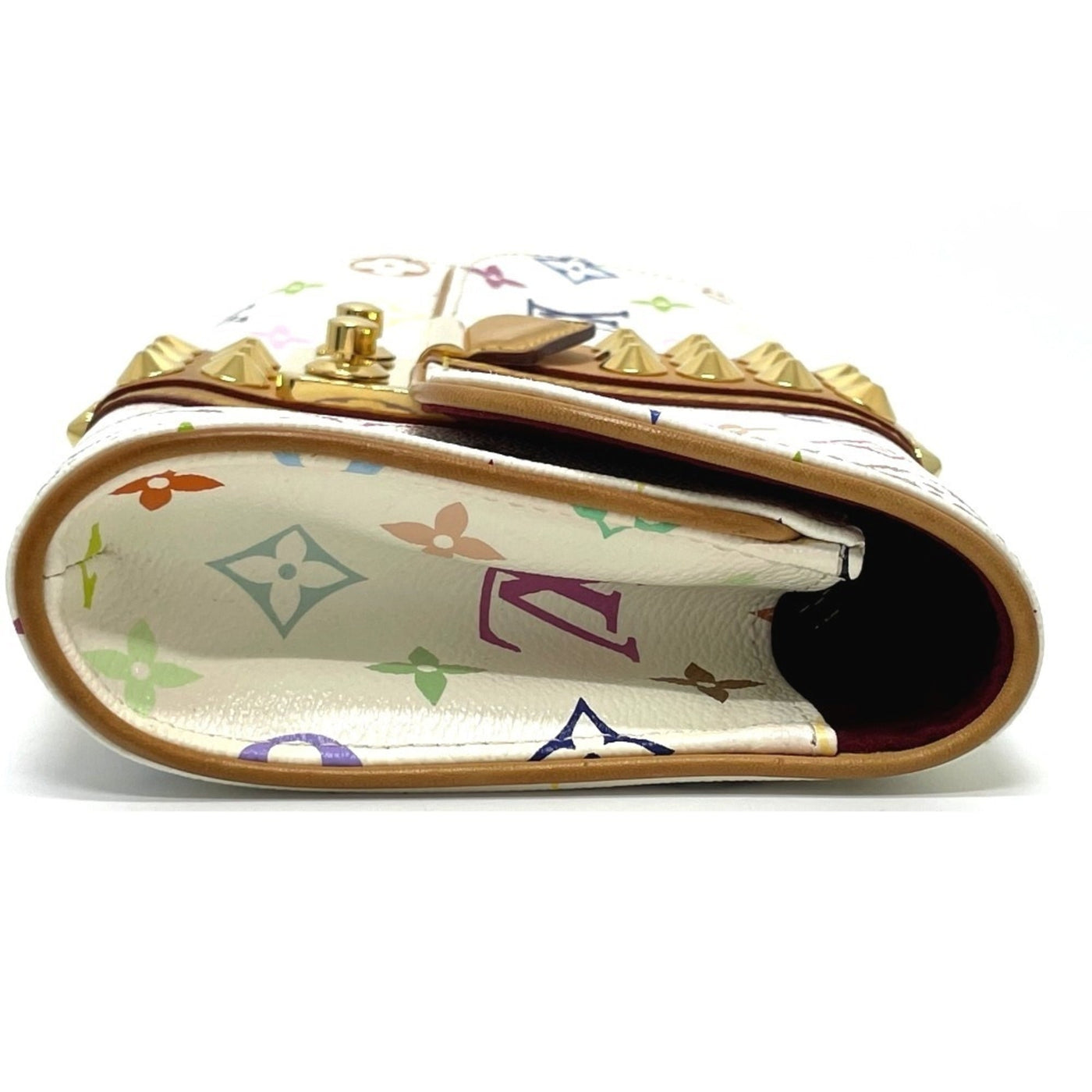 Louis Vuitton Blanc Multi-Color Monogram Multicolore Clutch Bag Pochette ( ) - Product Image 3