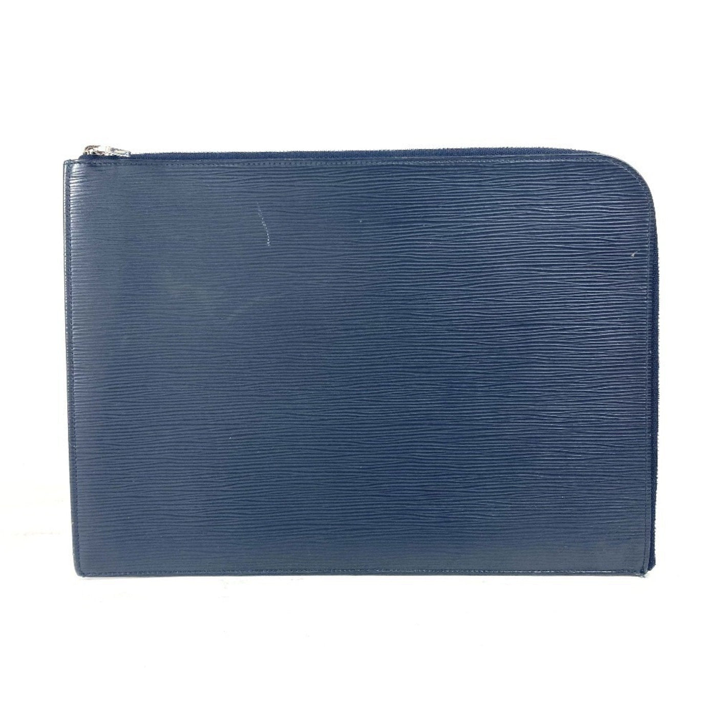 Louis Vuitton Blue Navy Blue Epi Leather Clutch Bag Pochette Pouch ( ) | Studio Nafay