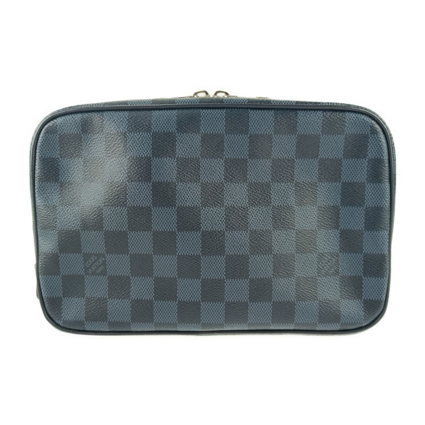 Louis Vuitton Damier Cobalt Navy Canvas Clutch Bag Pouch ( ) - Product Image 3