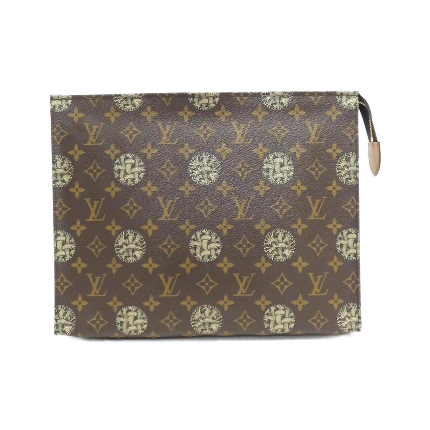 Louis Vuitton Marron Monogram Monogram Clutch Bag Pochette ( ) | Studio Nafay