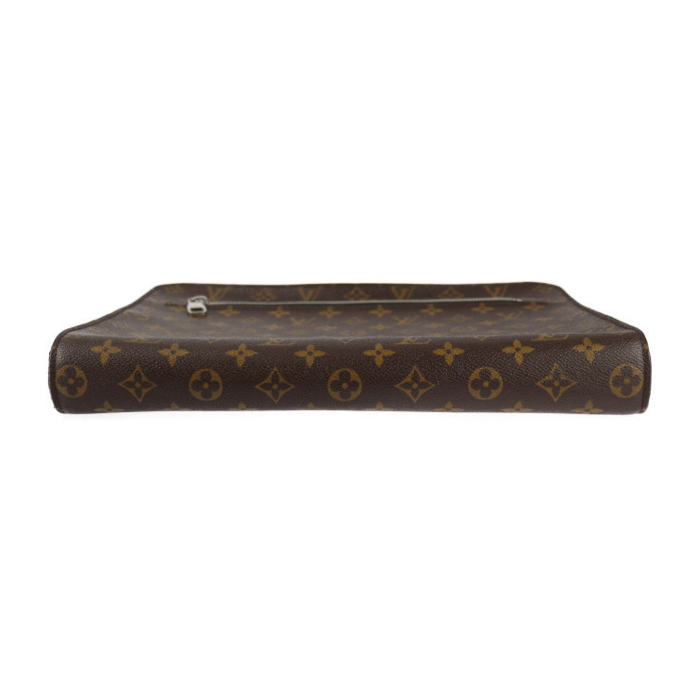 Louis Vuitton Black Brown Pvc Leather Clutch Bag Handbag ( ) - Product Image 4