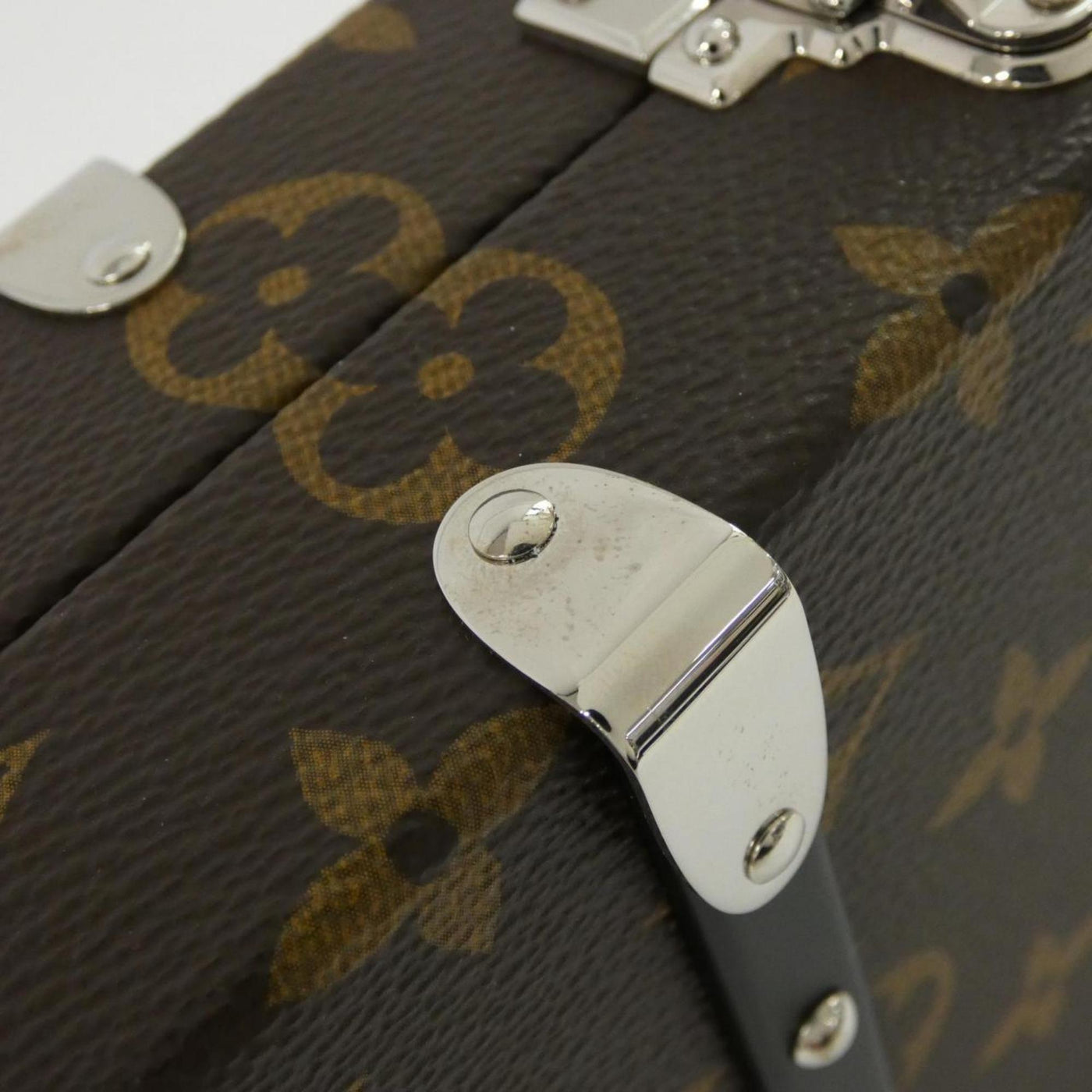 Louis Vuitton Monogram Macassar Marron Coated Canvas Clutch Bag ( ) - Product Image 4