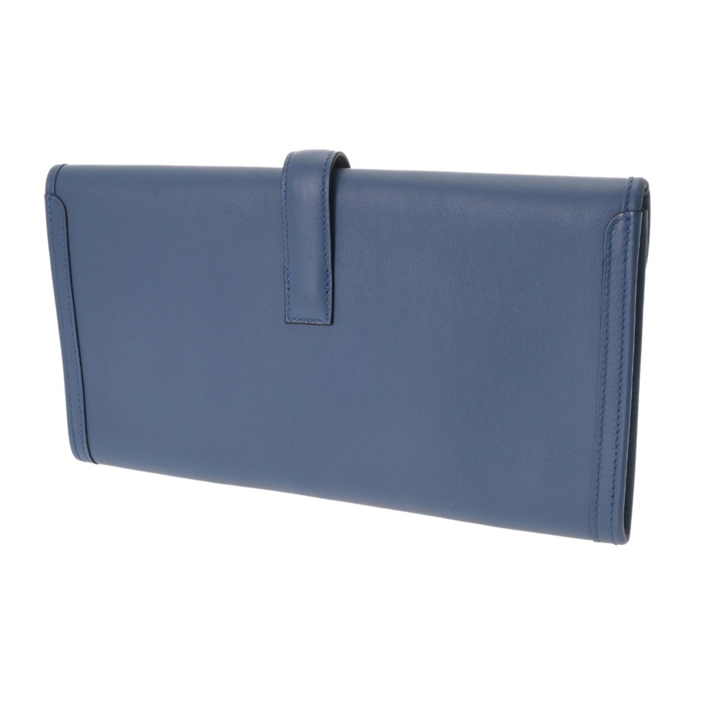 Hermes Blue Agate Swift Leather Clutch Bag ( ) - Product Image 3