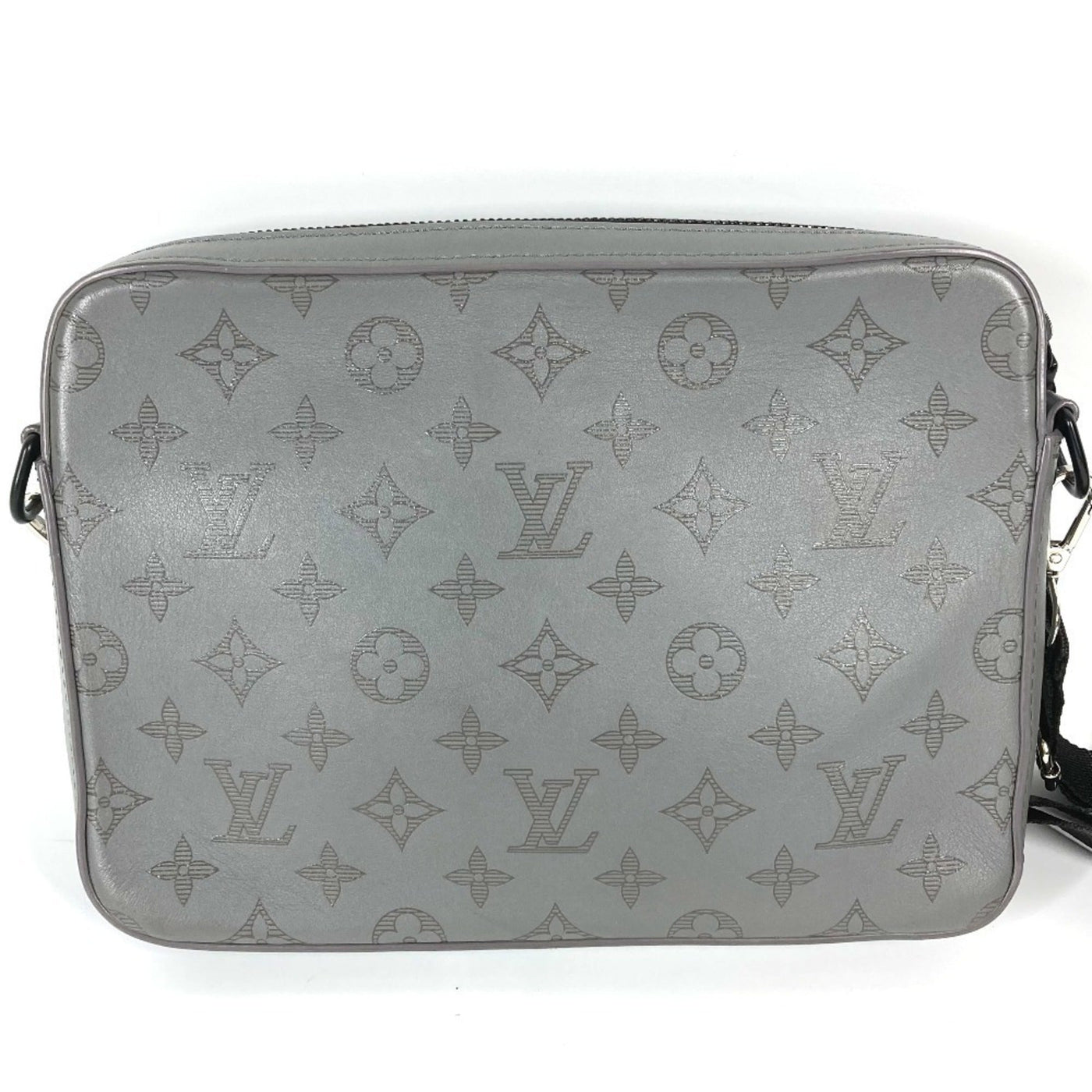 Louis Vuitton Gray Monogram Shadow Clutch Bag Shoulder Bag ( ) - Product Image 2