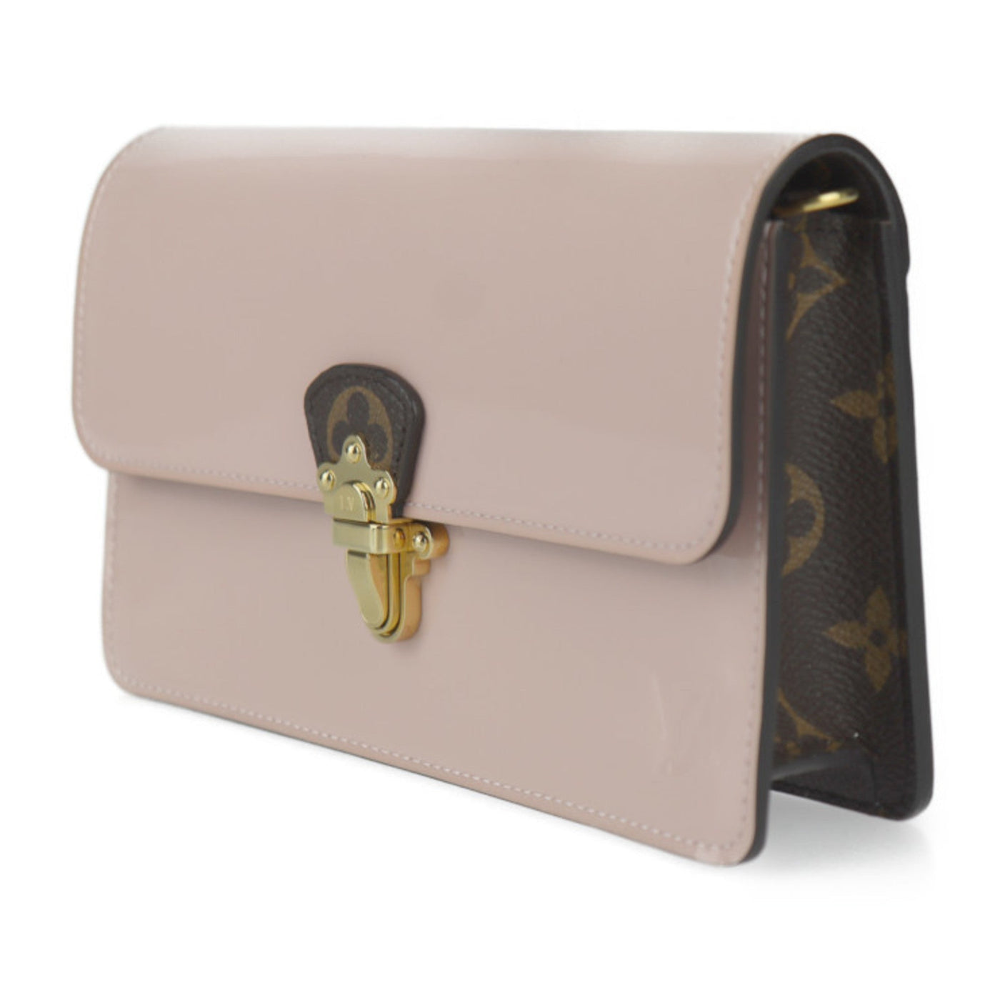 Louis Vuitton Brown Rose Ballerine Patent Leather Monogram Clutch Bag Pochette Shoulder Bag ( ) - Product Image 2