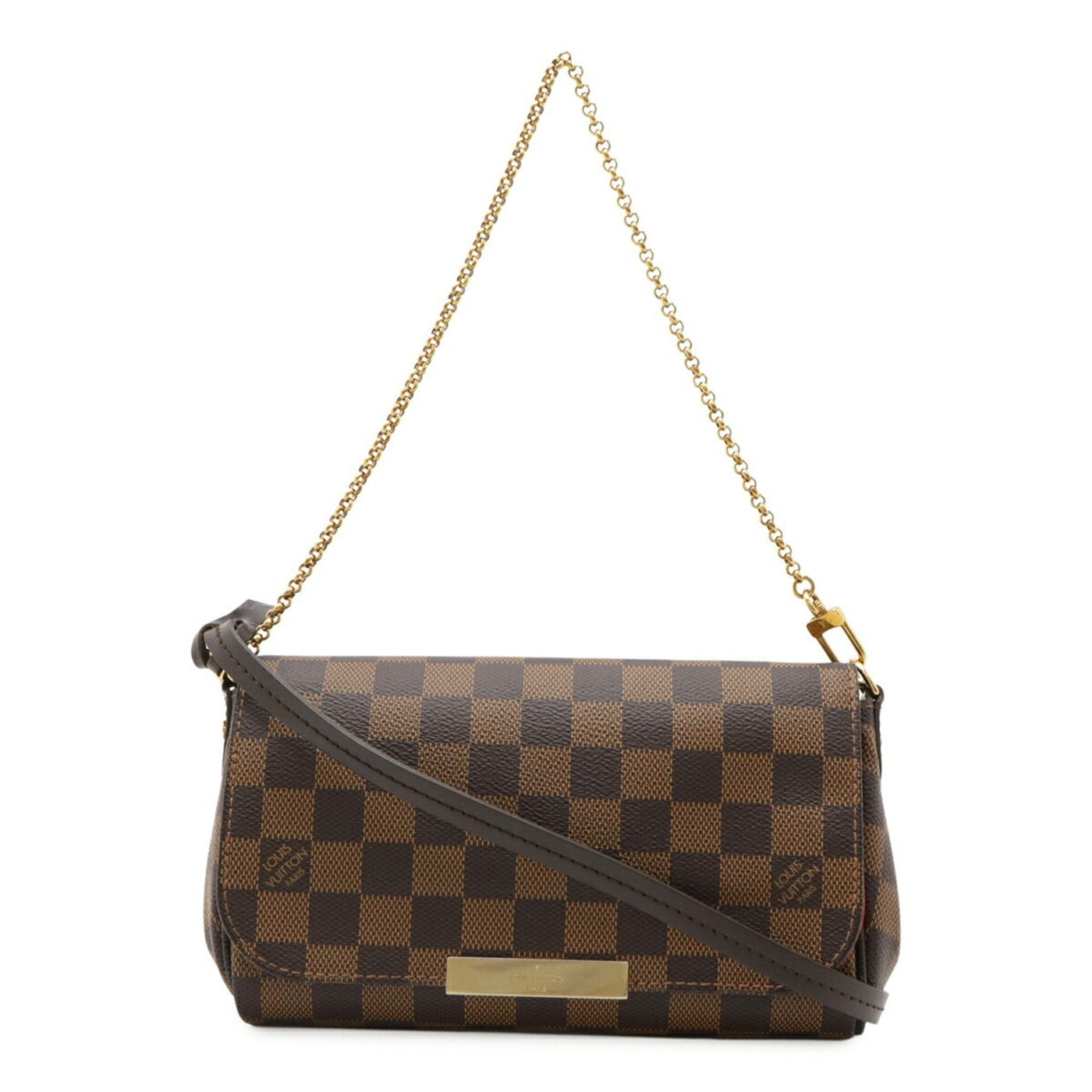 Louis Vuitton Brown Damier Canvas Pvc Clutch Bag Pouch Shoulder Bag ( ) - Product Image 2
