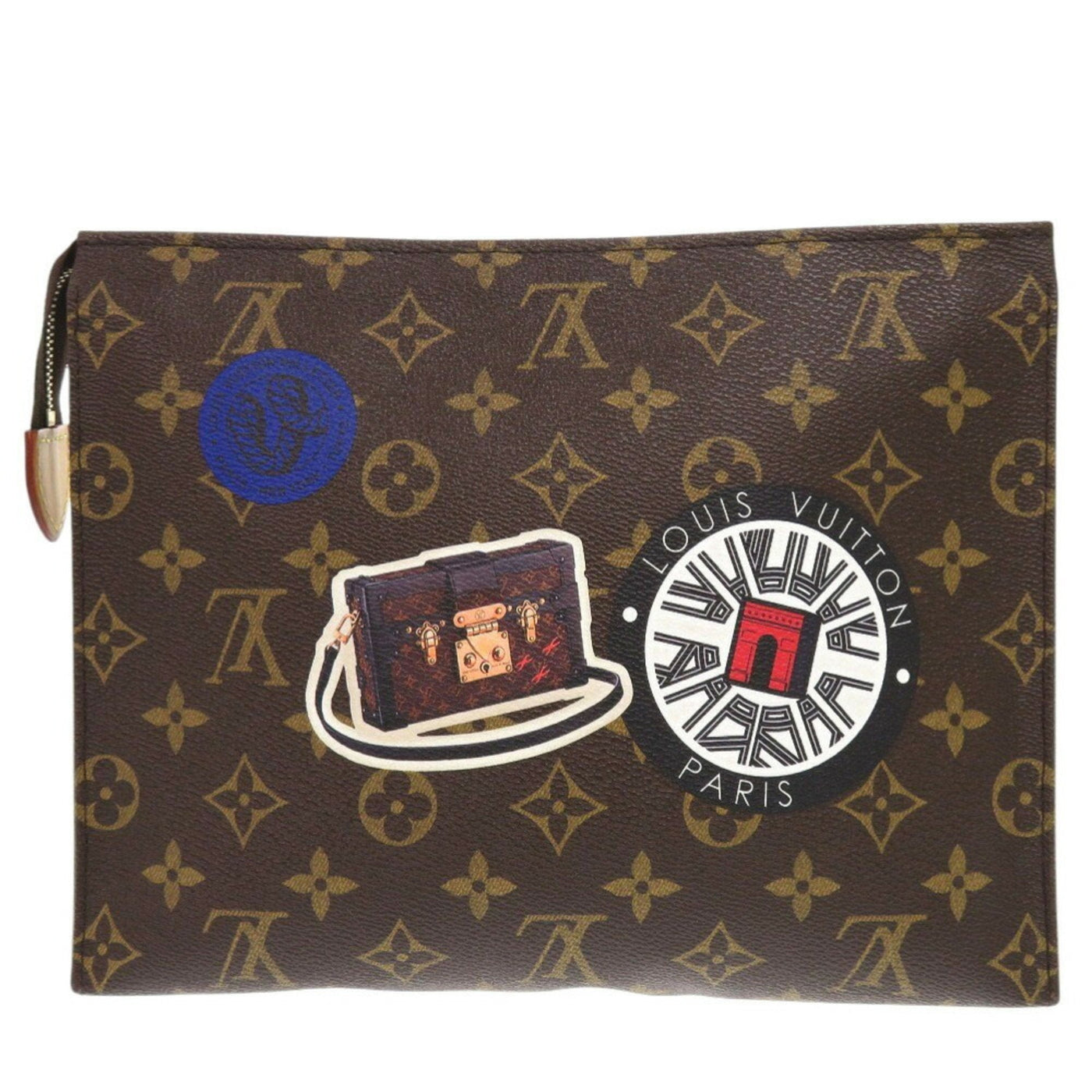 Louis Vuitton Brown Monogram Monogram Clutch Bag ( ) - Product Image 3