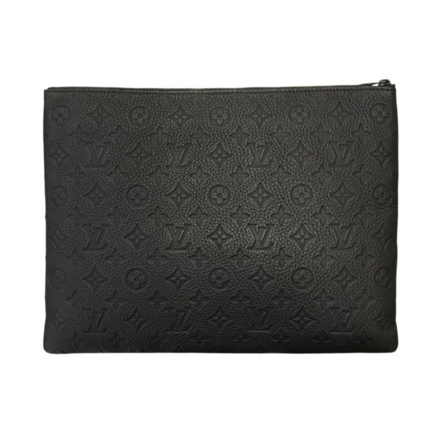 Louis Vuitton Black Monogram Orange Monogram Clutch Bag ( ) - Product Image 2