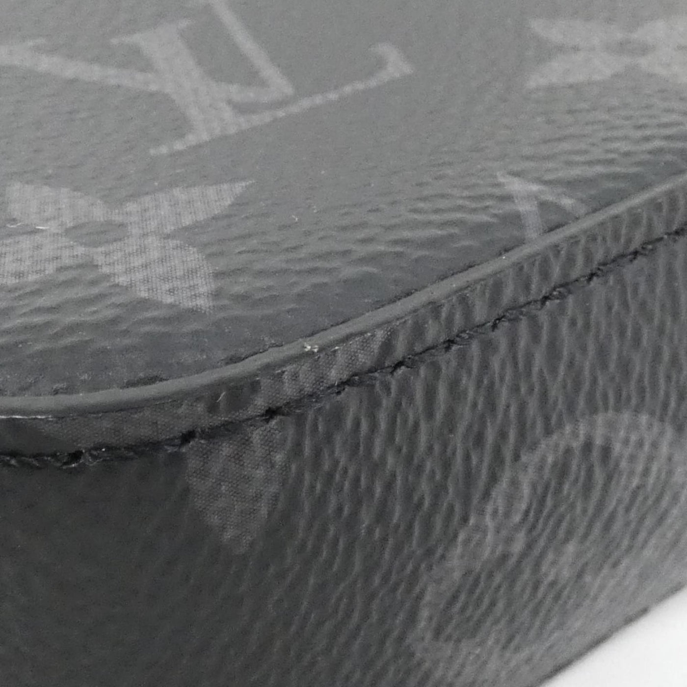 Louis Vuitton Black Coated Canvas Clutch Bag Handbag ( ) - Product Image 3