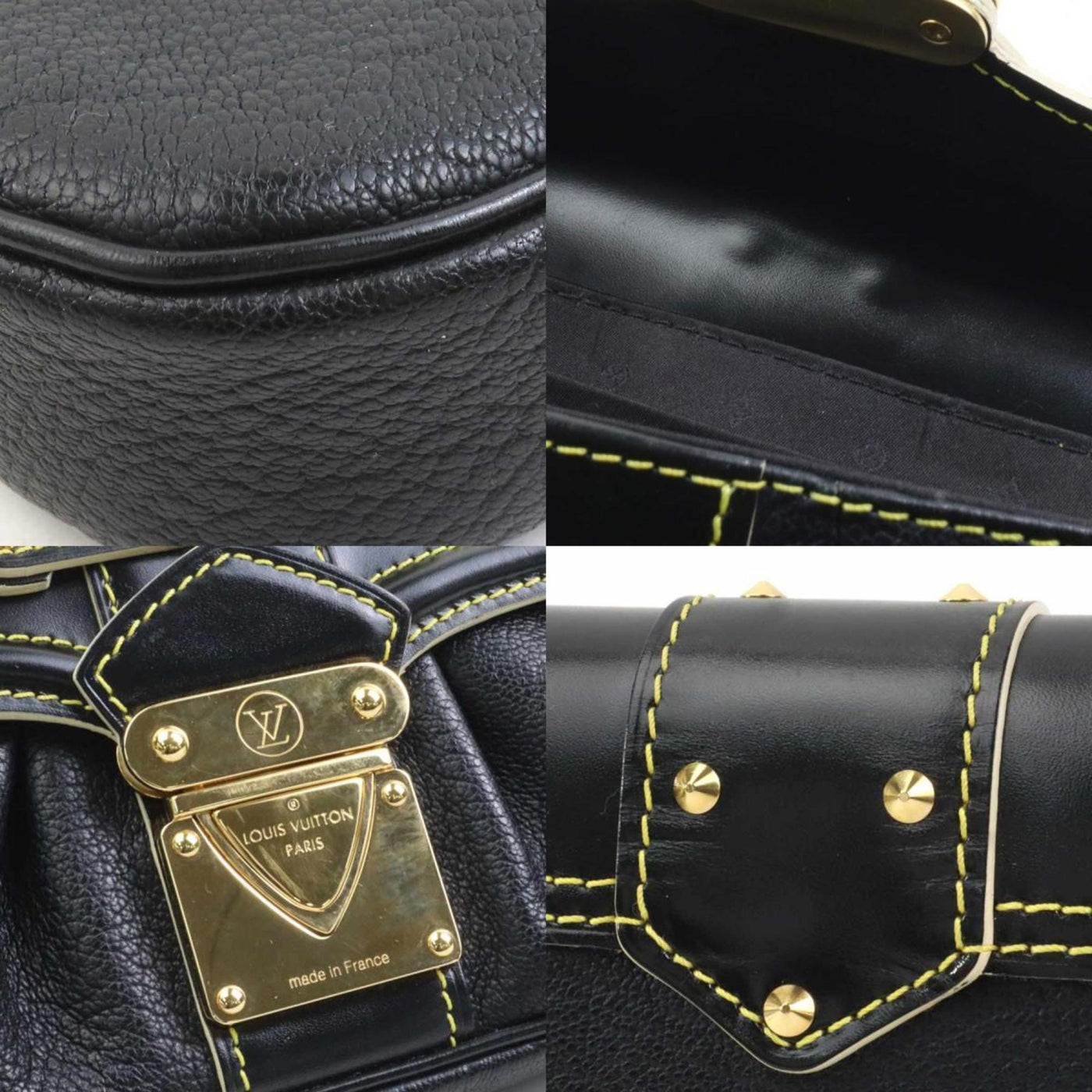Louis Vuitton Noir Leather Clutch Bag Handbag ( ) - Product Image 3