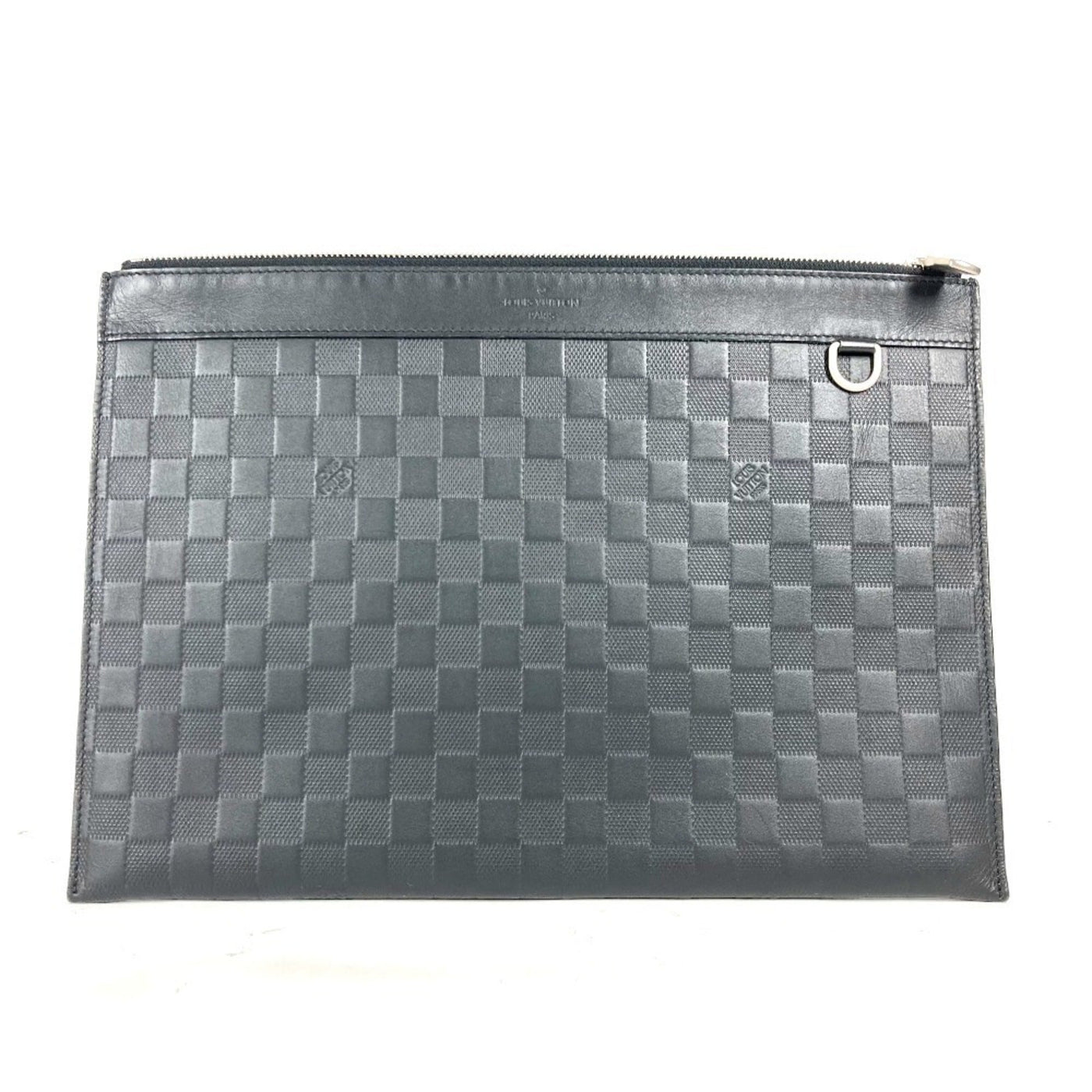 Louis Vuitton Black Onyx Damier Infini Clutch Bag Pochette Pouch ( ) - Product Image 2
