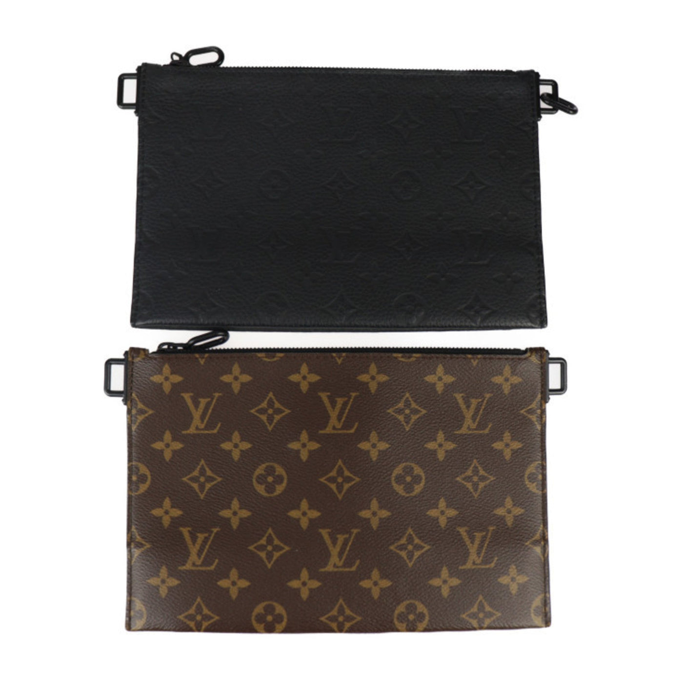 Louis Vuitton Black Brown Monogram Monogram Monogram Empreinte Clutch Bag Pouch Shoulder Bag ( ) - Product Image 4