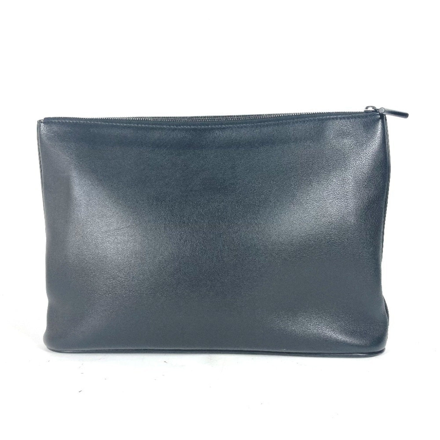 Louis Vuitton Black Leather Clutch Bag Pochette Pouch ( ) - Product Image 2