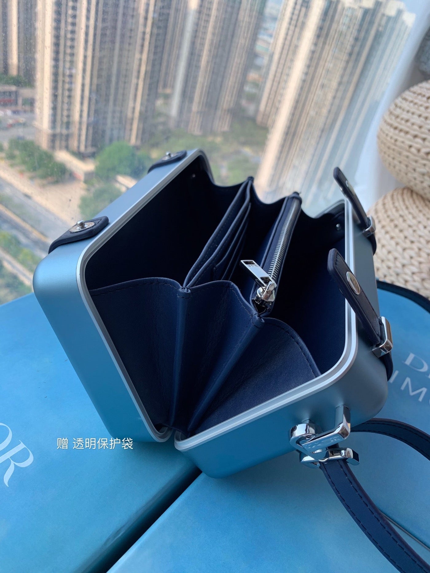 RIMOWA 20 CASE BAG IN COBALT BLUE ALUMINUM MAGNESIUM - Product Image 7