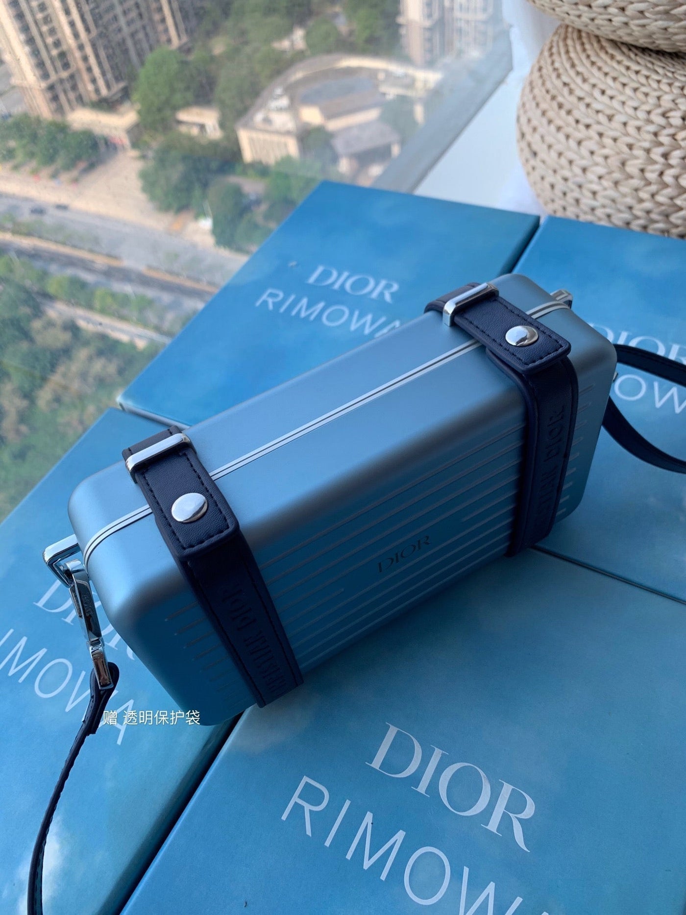 RIMOWA 20 CASE BAG IN COBALT BLUE ALUMINUM MAGNESIUM - Product Image 9