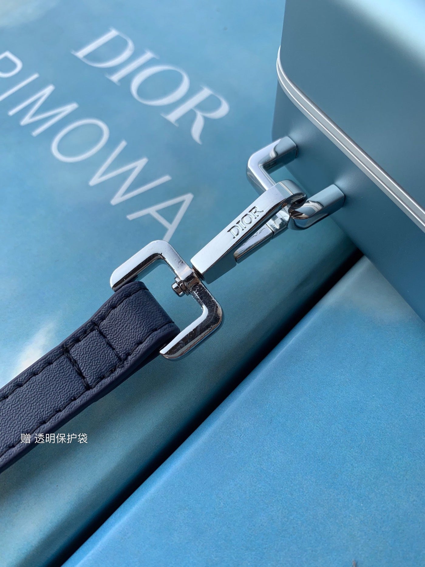 RIMOWA 20 CASE BAG IN COBALT BLUE ALUMINUM MAGNESIUM - Product Image 8
