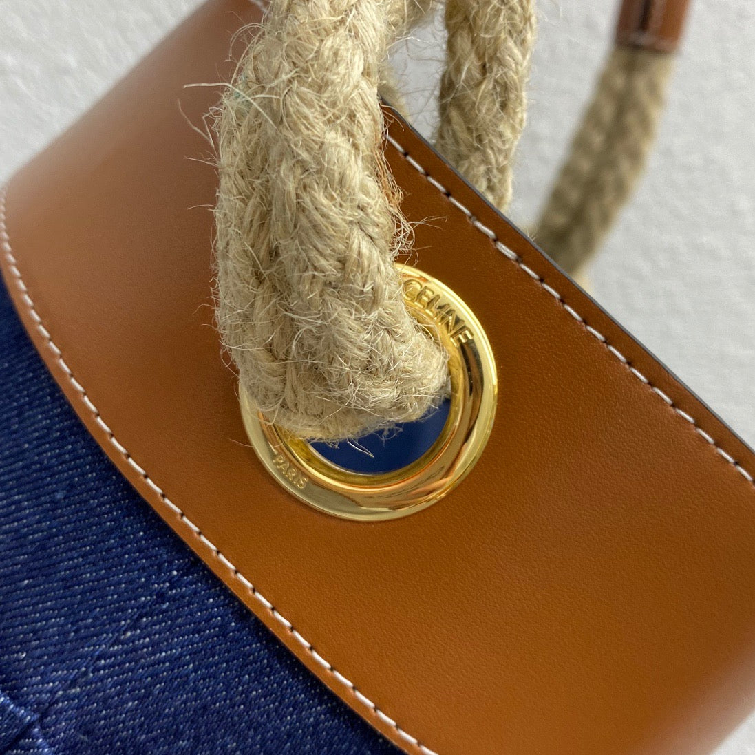 BUCKET CORDE 23 DENIM FABRIC NAVY BLUE - Product Image 5
