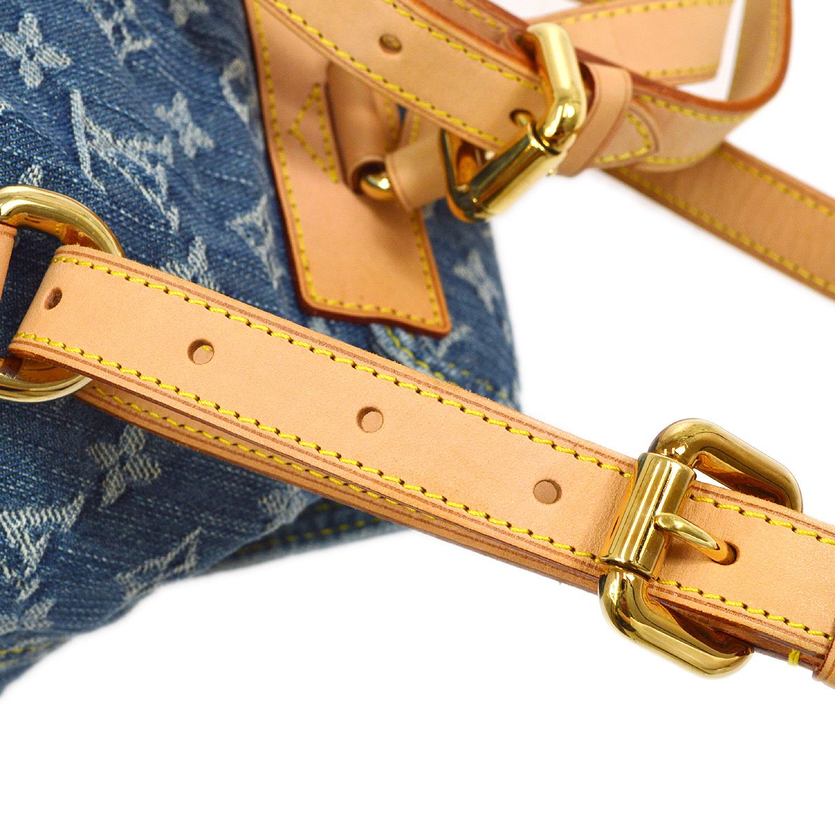 LOUIS VUITTON SAC A DOS PM in Blue