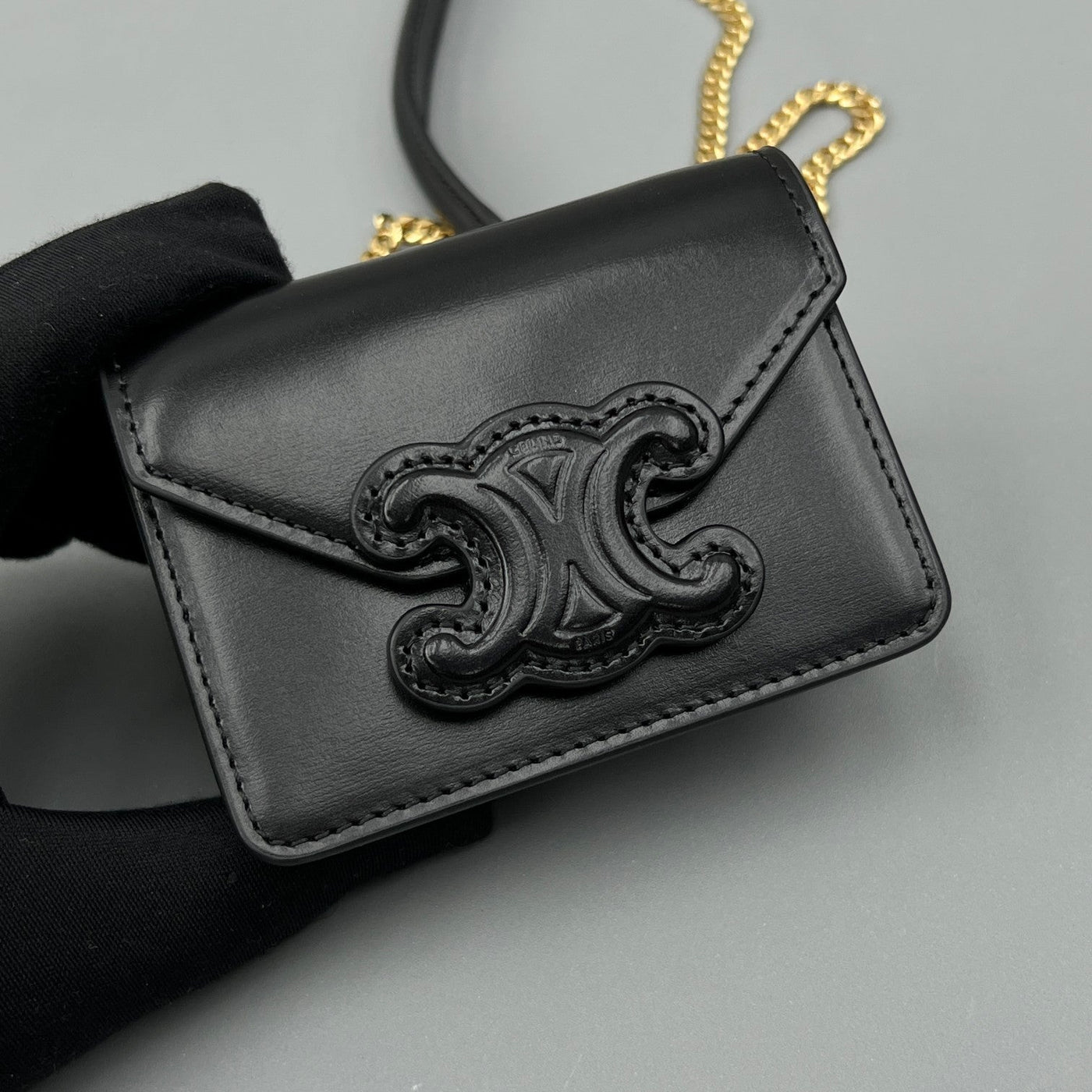 CUIR TRIPHOME 11 BLACK CALFSKIN - Product Image 2