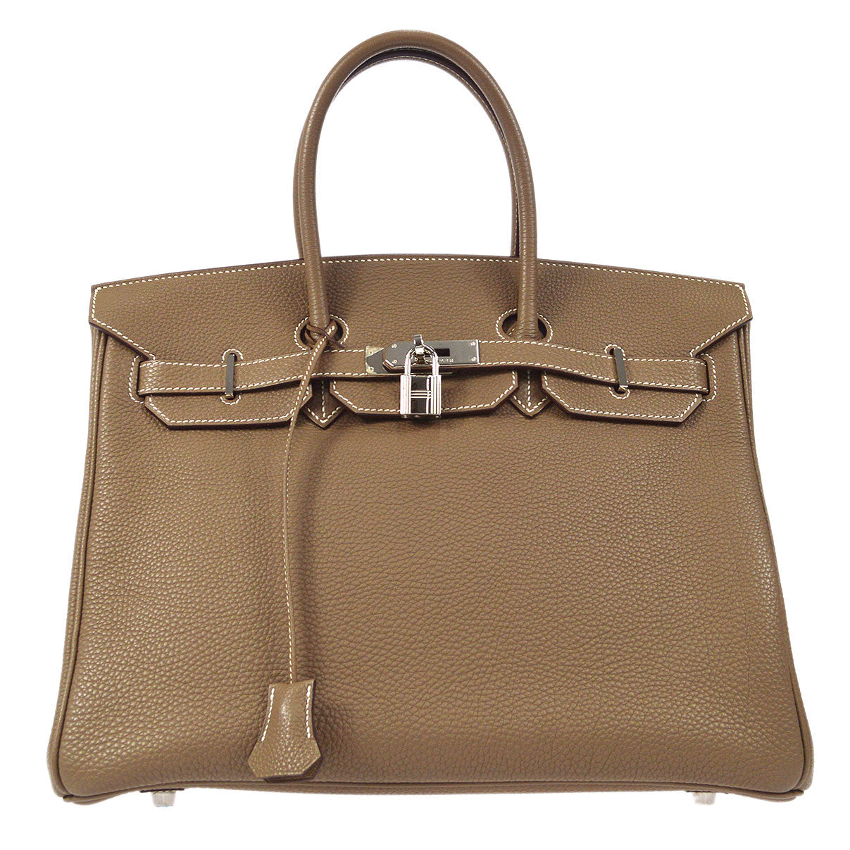 HERMES BIRKIN 35 Handbag Togo Etoupe Gray - Product Image 2