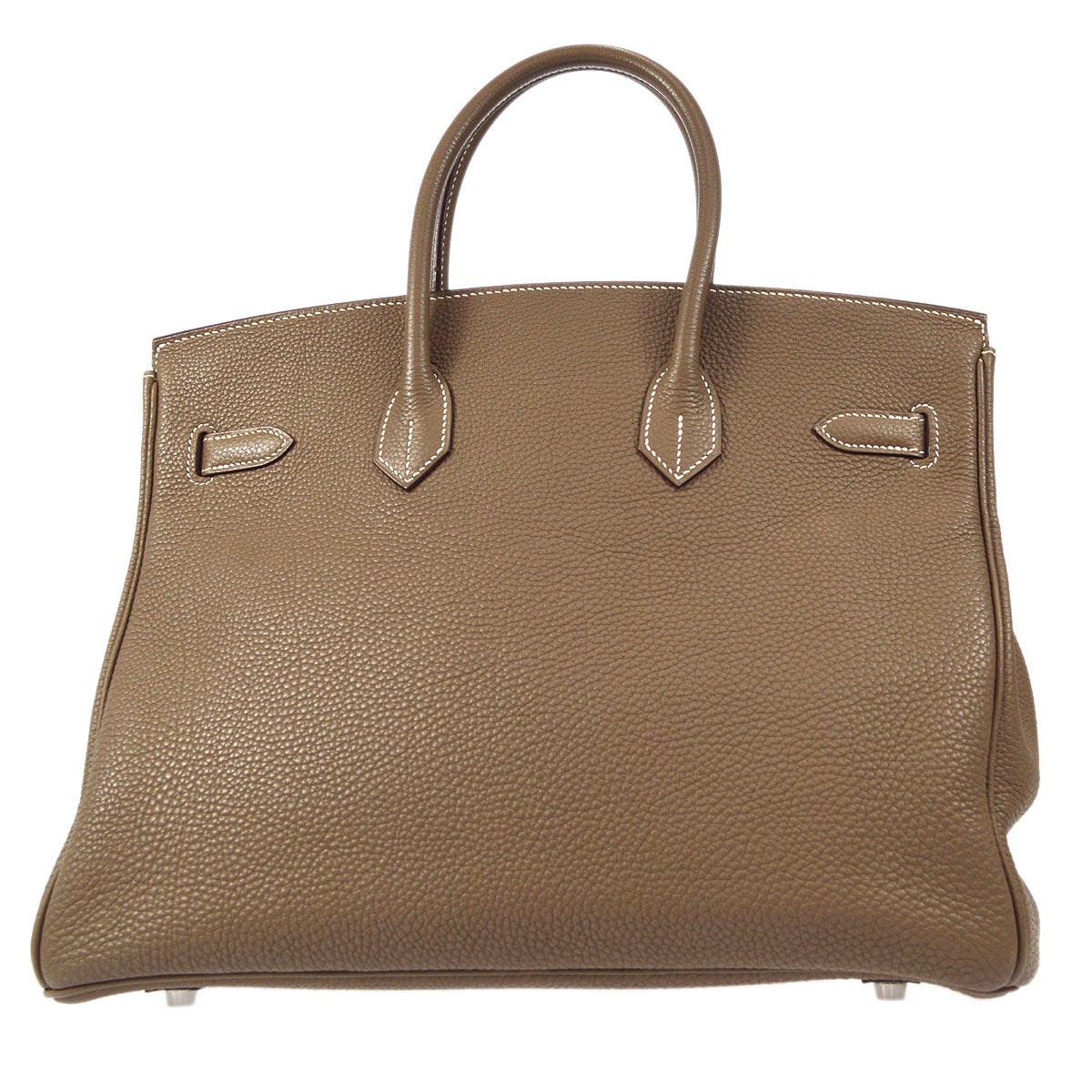 HERMES BIRKIN 35 Handbag Togo Etoupe Gray | Studio Nafay
