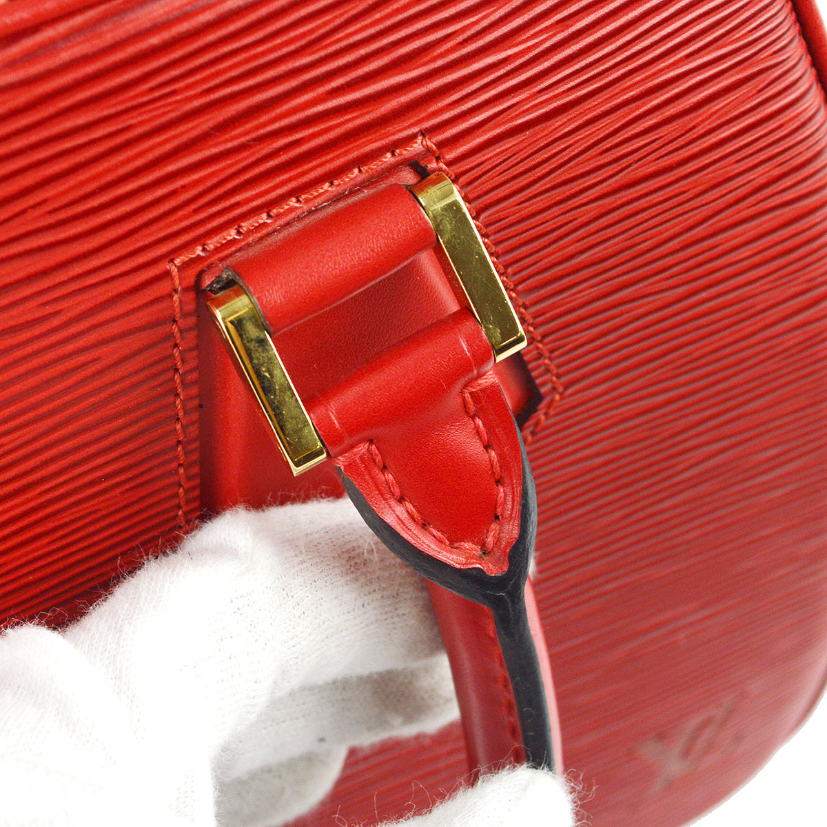 Louis Vuitton Sablon Red Epi