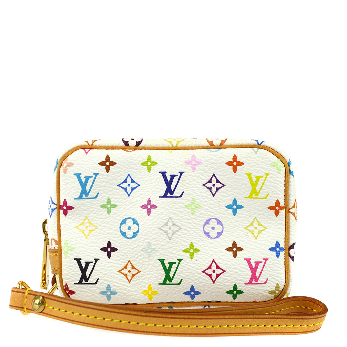 Louis Vuitton Trousse Wapity Monogram Multicolor in White / Multicolor