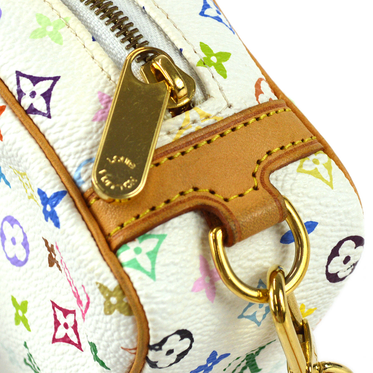 Louis Vuitton Trousse Wapity Monogram Multicolor in White / Multicolor