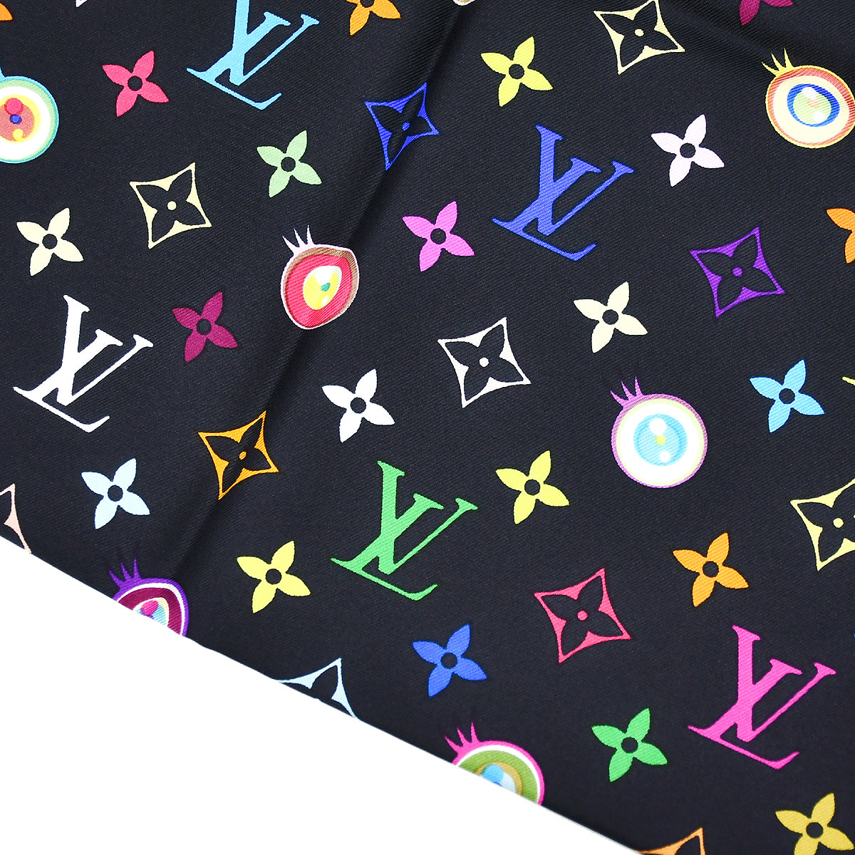 Louis Vuitton 2000s Eye Love Monogram Scarf 70